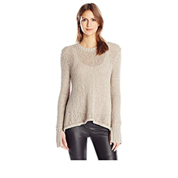 BCBGMAXAZRIA CROCHET SWEATER - Picture 2 of 7